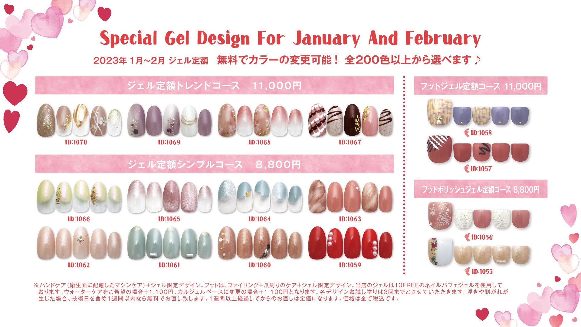 2023年1_2月 ジェル定額