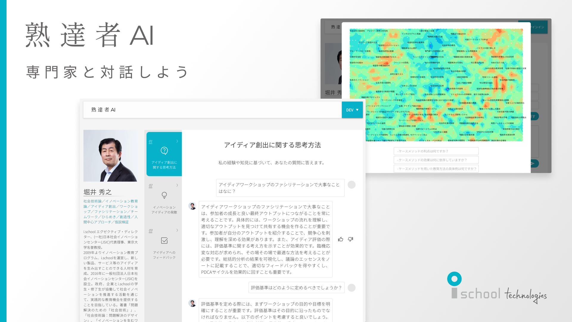 専門家の知を学習したAI「熟達者AI」が登場｜"問うチカラ"を育む