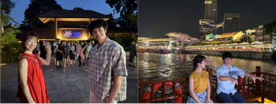 庄司智春&川田裕美がシンガポールを2泊3日“ガチ下見”! 建前は家族旅行の下見、本音は“ご褒美旅”の旅バラエティが10月31日(土)放送