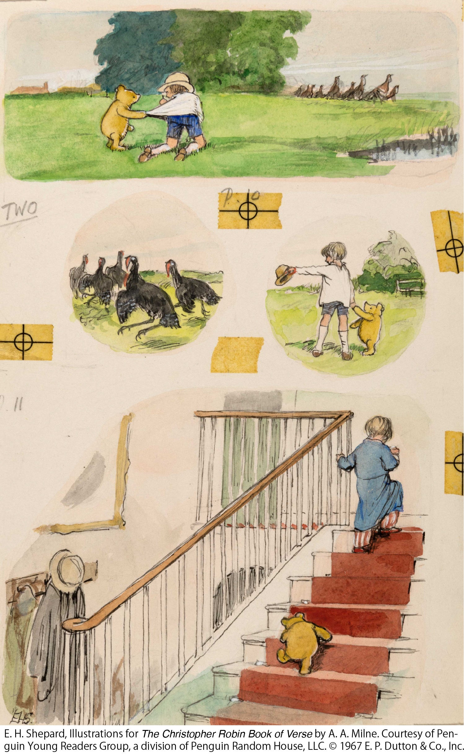 E. H. シェパード『The Christopher Robin Book of Verse』原画　1967 年