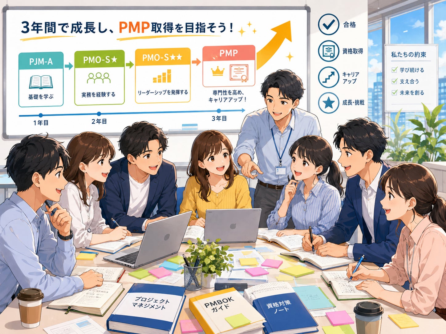 「未経験から3年でPMP®取得を目指す」 日本プロジェクトソリューションズ株式会社がPM・PMO人材育成プログラムを開始