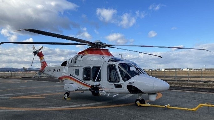 メ～テレの新報道ヘリコプター AW169