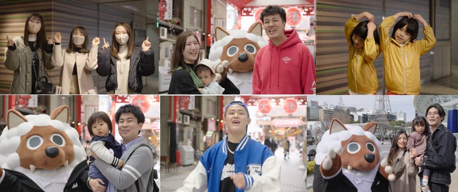 撮影に参加いただいた地元の皆さん