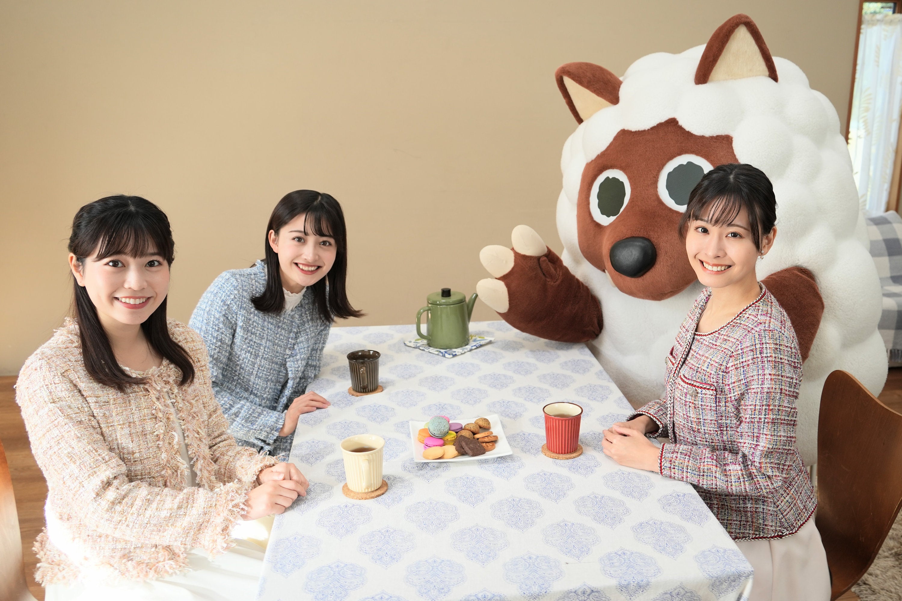 啓発動画の撮影の様子