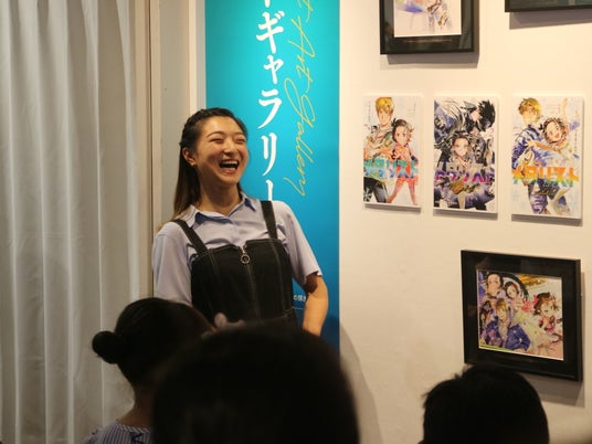 ~憧れのメダリストから子どもたちにエール~ メダリスト展で広がる夢 坂本花織さんと子どもたちが交流 ~憧れのメダリストから子どもたちにエール~ メダリスト展で広がる夢 坂本花織さんと子どもたちが交流