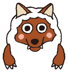 じんじんに似てる？ウルフィ