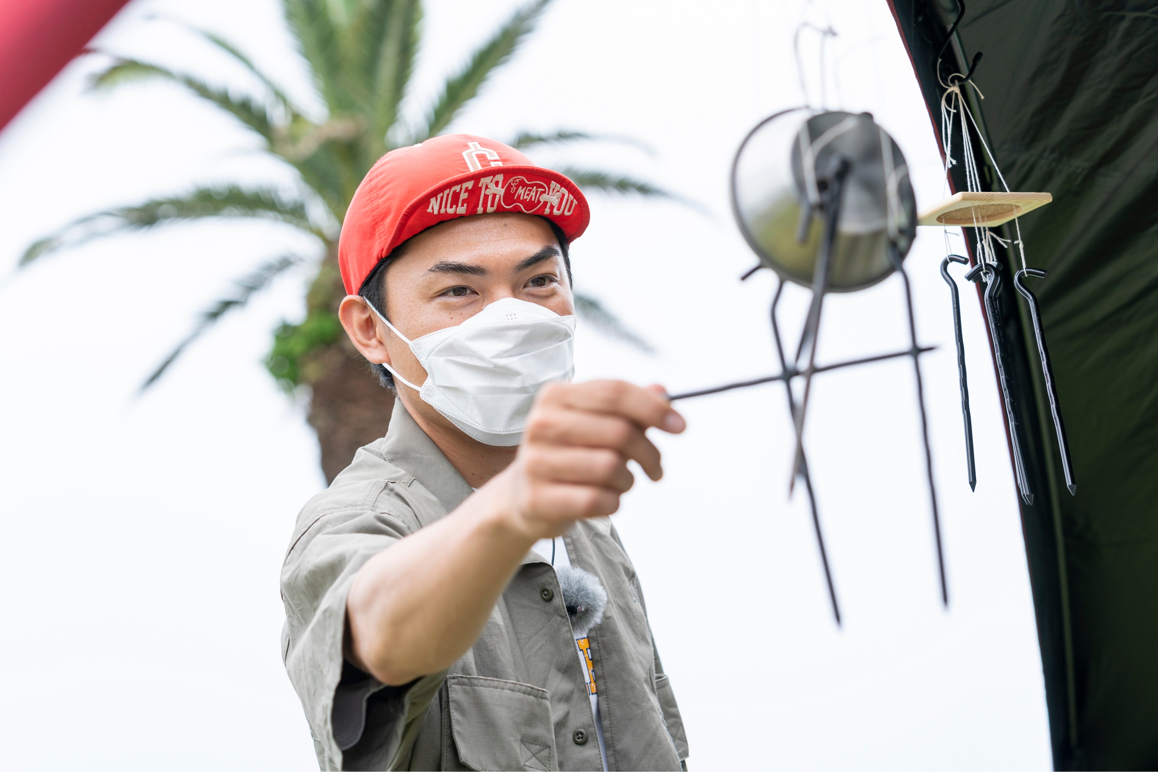 ペグで作った風鈴