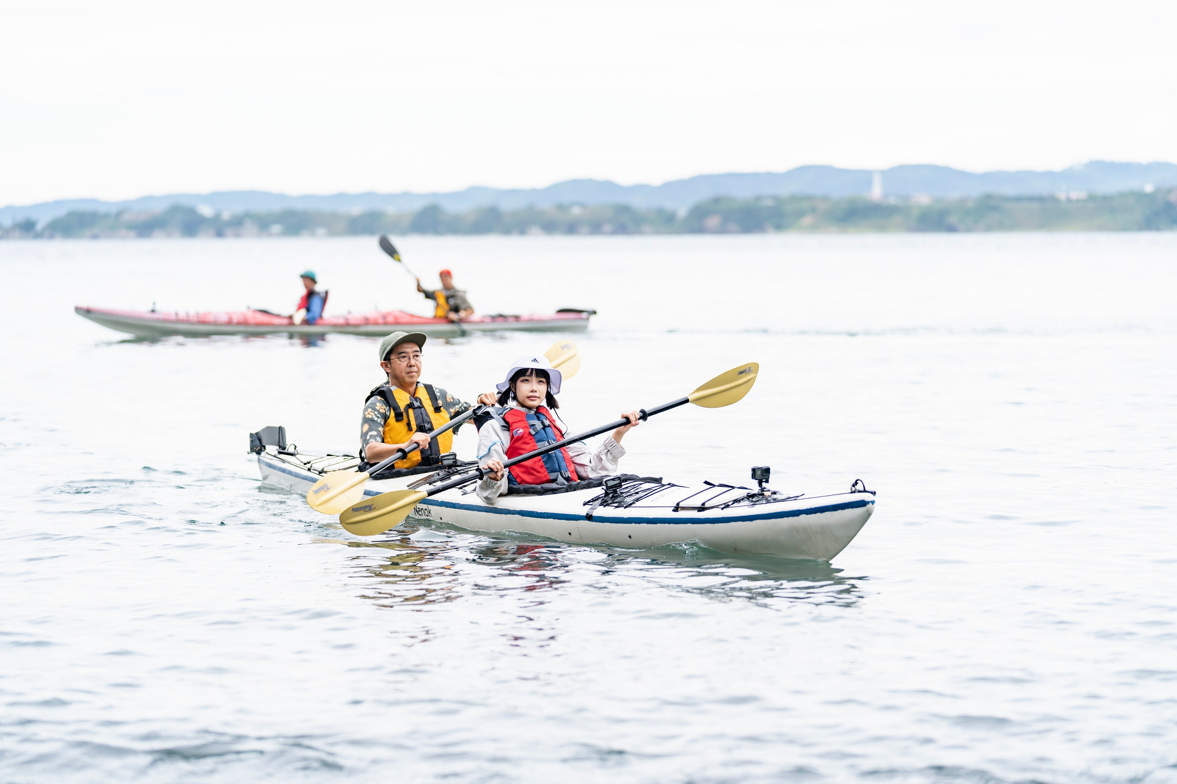 カヤック体験でバズる動画撮影