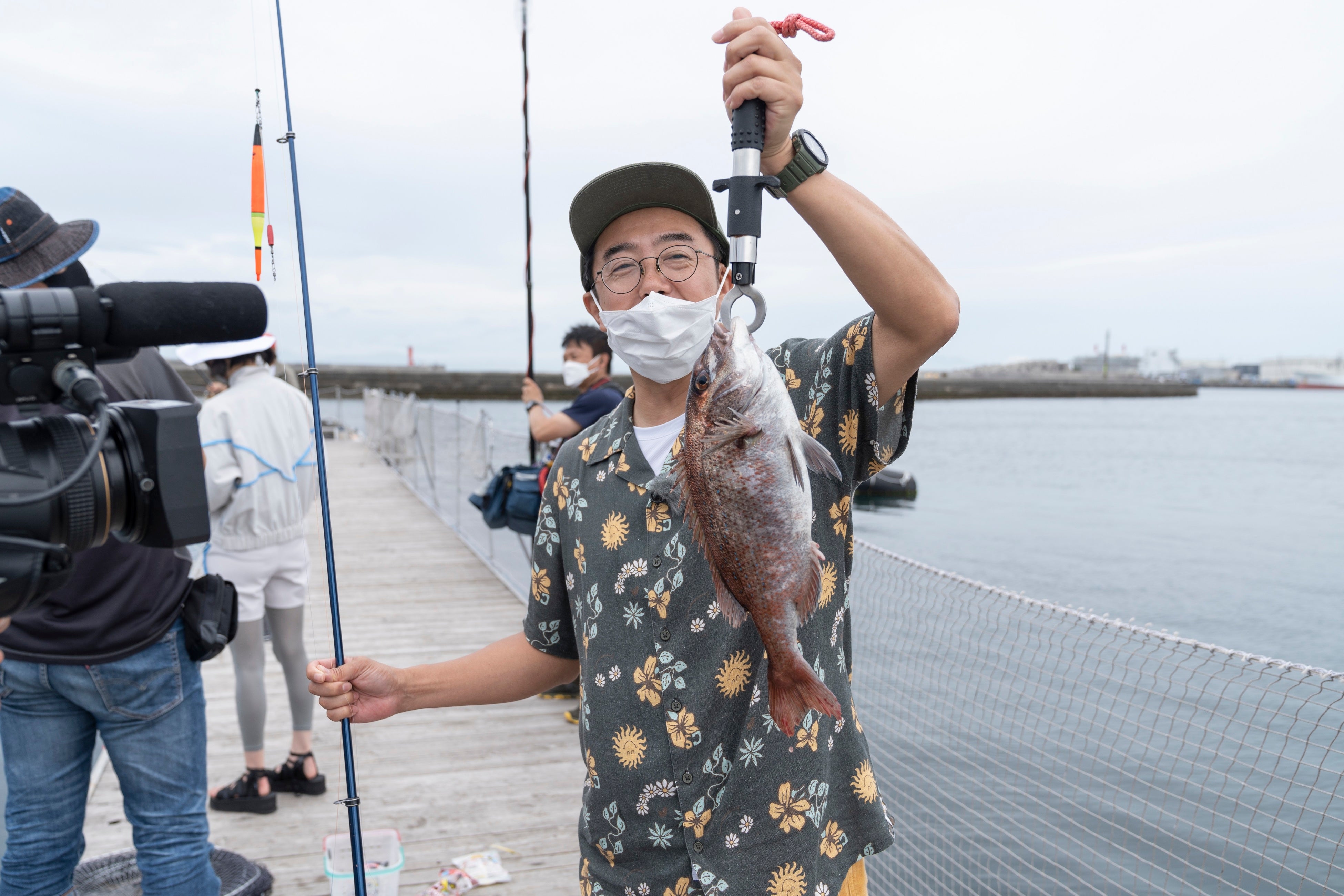 矢作が釣った真鯛が絶品料理に変身