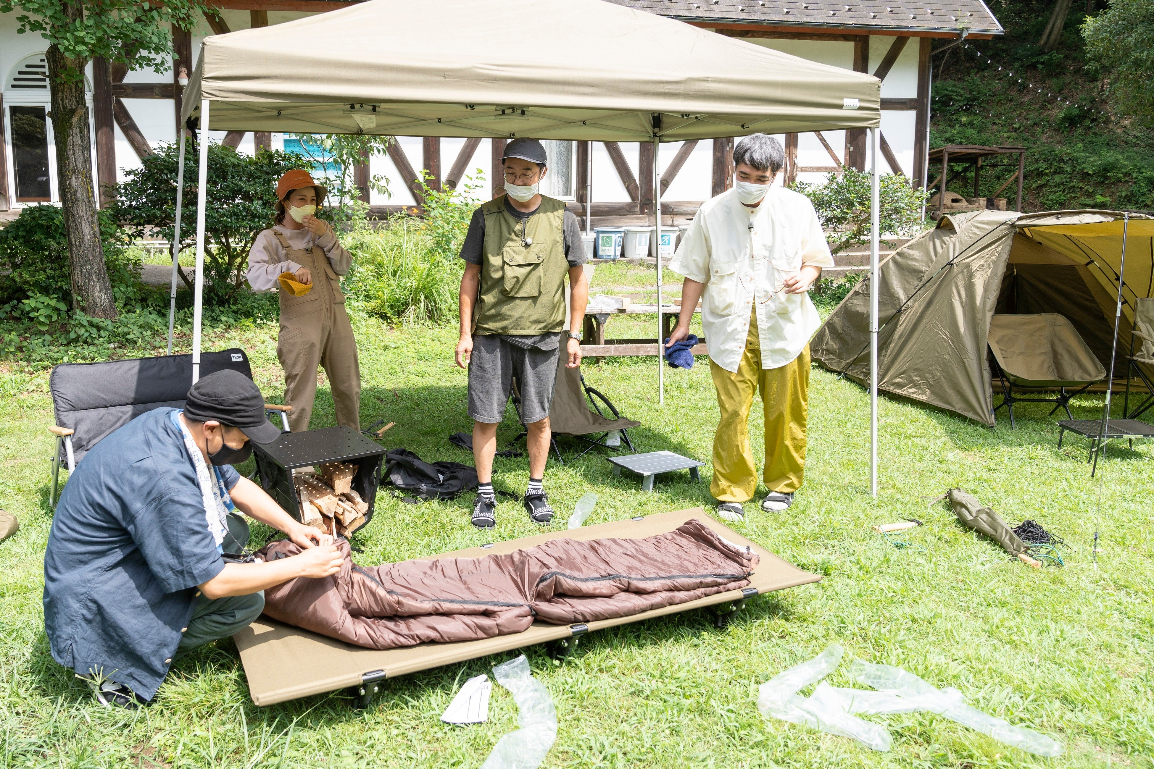 ホムセンギアで基地作り