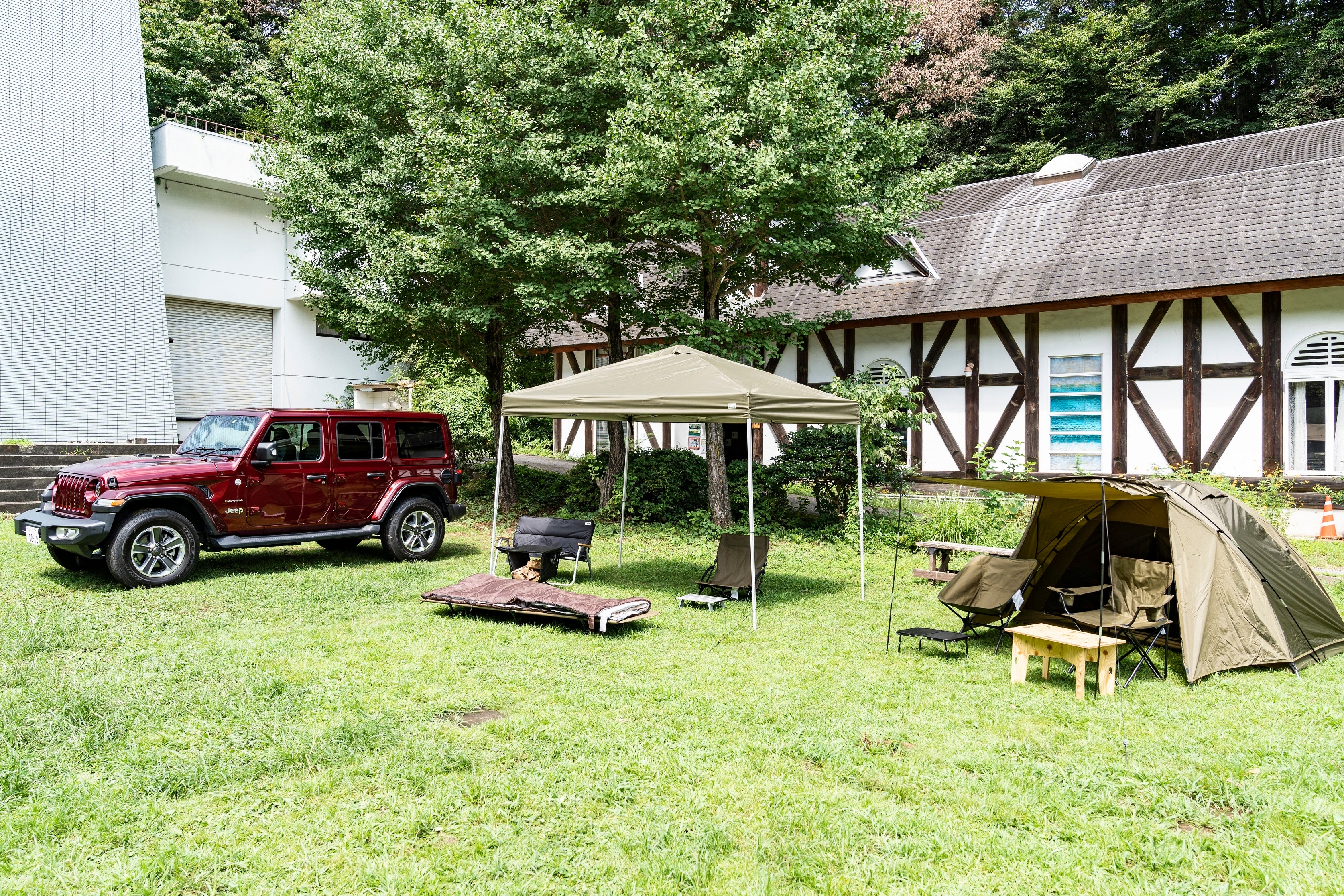 ホムセンギアだけで作った基地