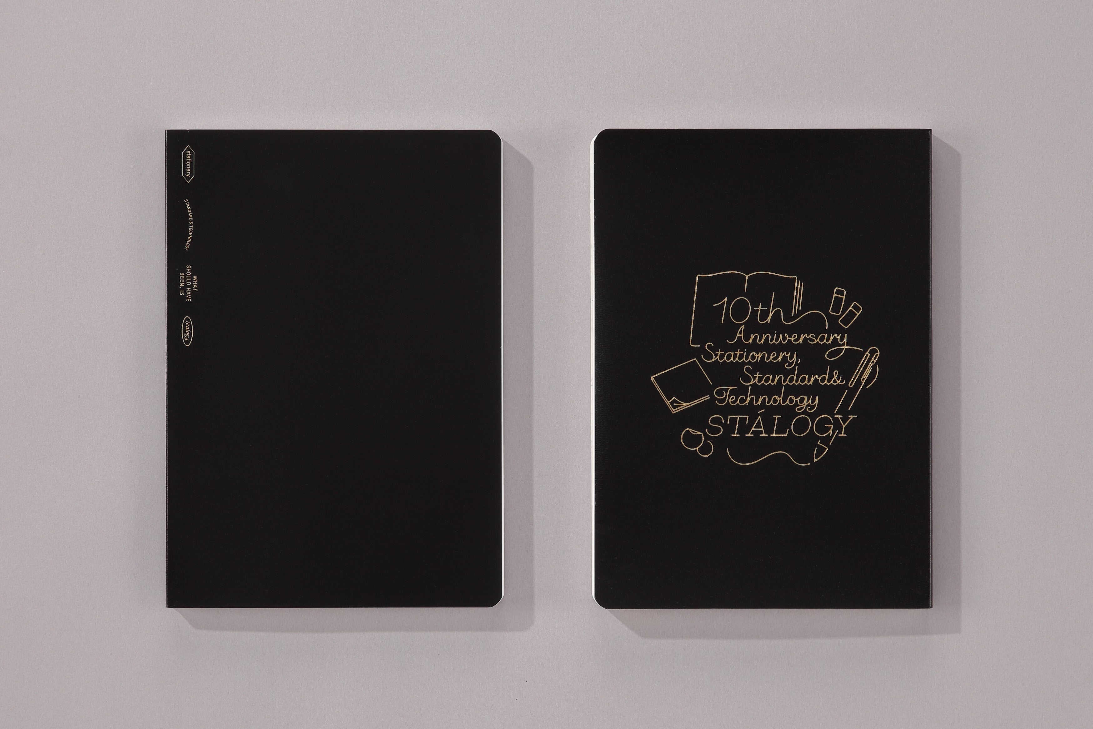 ※ ノート 裏表紙への箔押しイメージ