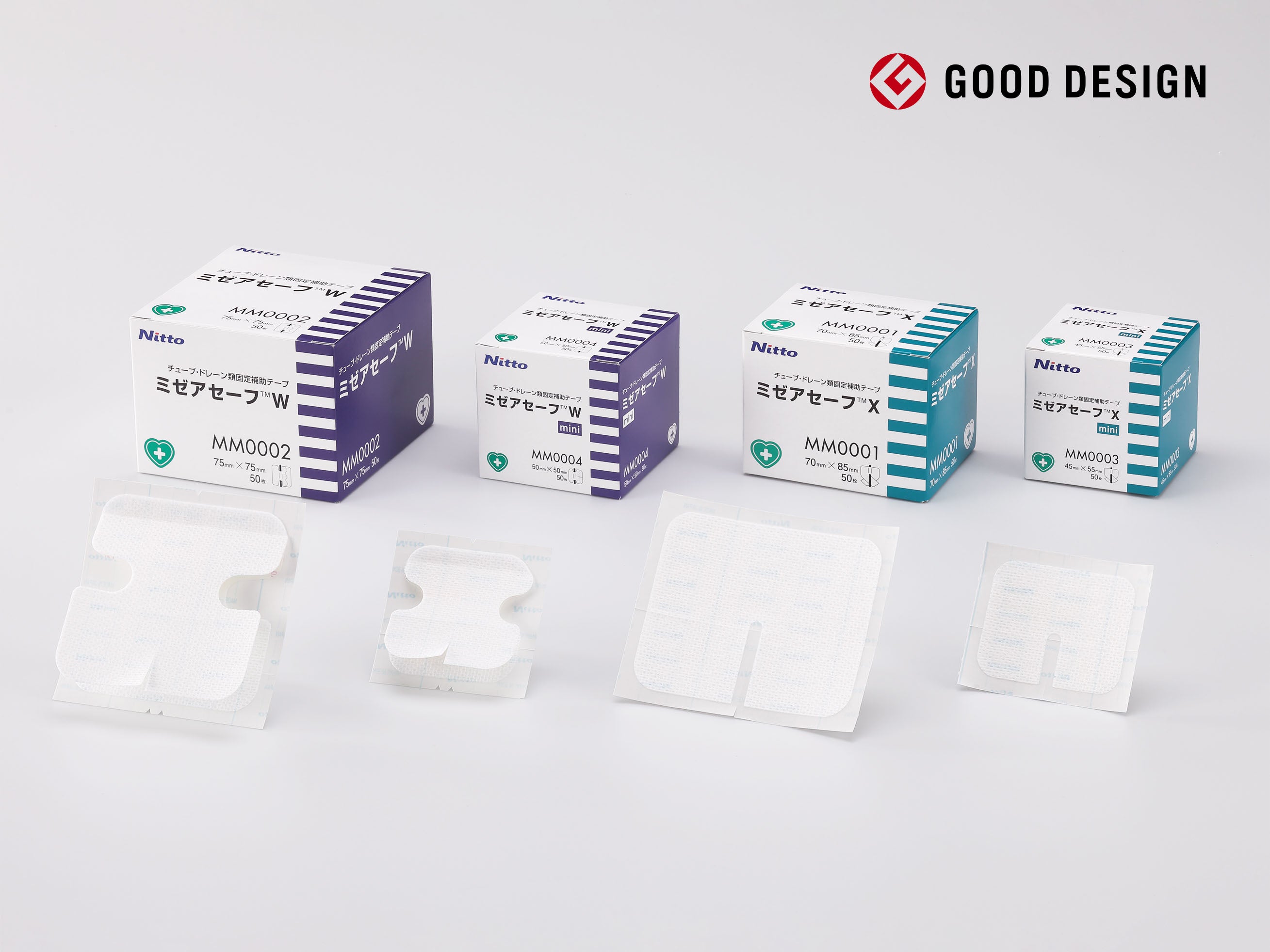 【貴重】adaptoid アダプトイド チューブ・ドレーン類 固定補助テープ「ミゼアセーフ」2025年度