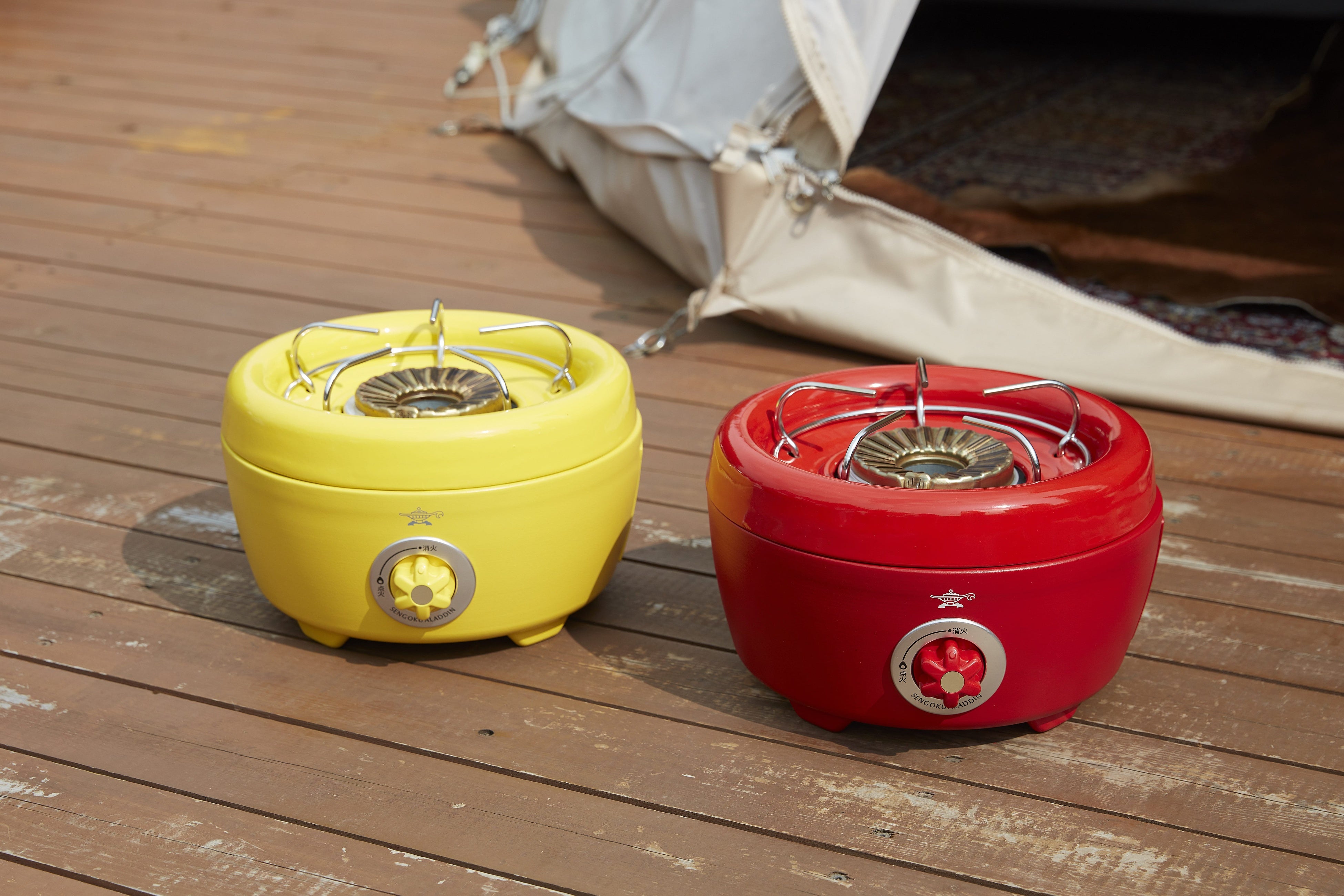 ポータブル ガス カセットコンロ  ヒバリン