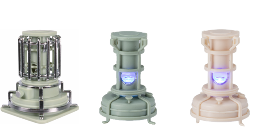 癒しの青い炎をLEDライトで忠実に再現