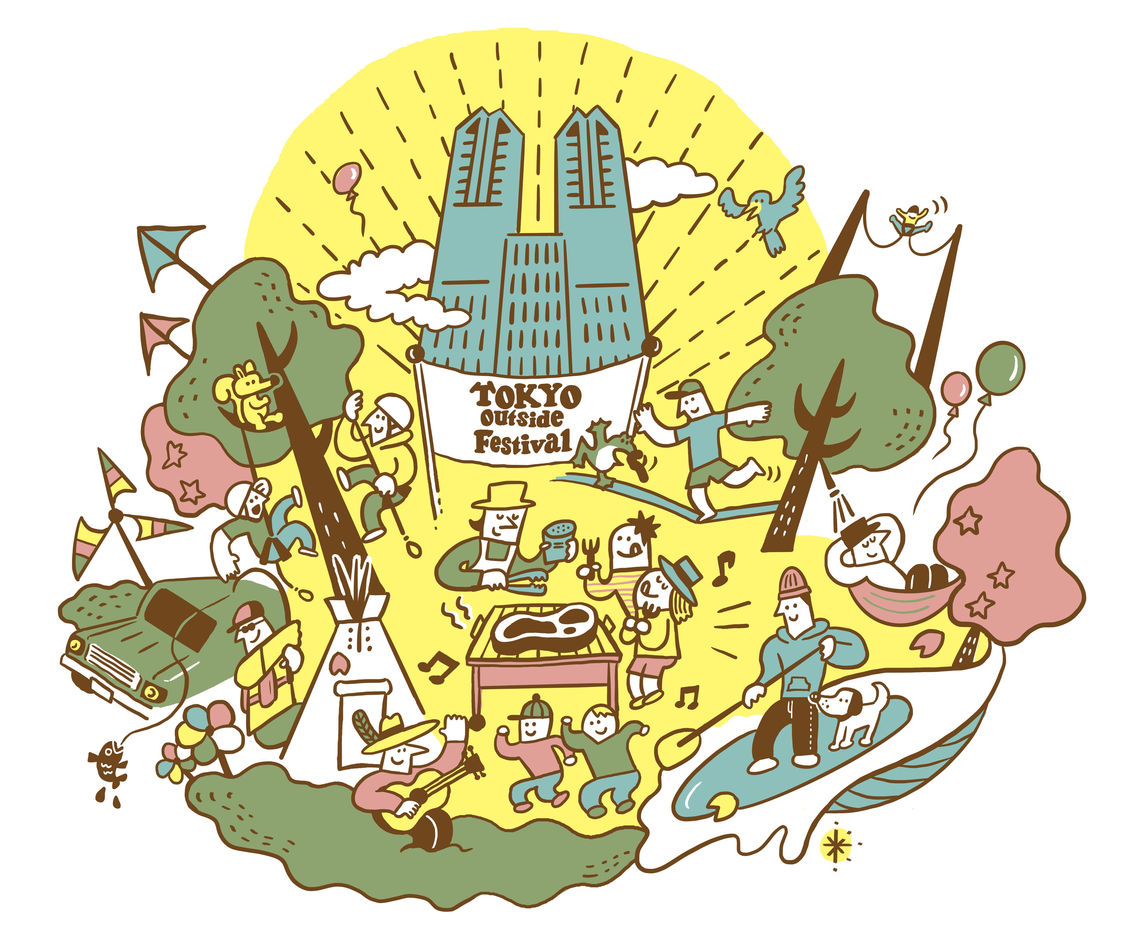 アウトドアのプロ集団が手がける 遊びに特化した都内最大級のイベント Tokyo Outside Festival 22 出展 日本エー アイ シー株式会社のプレスリリース