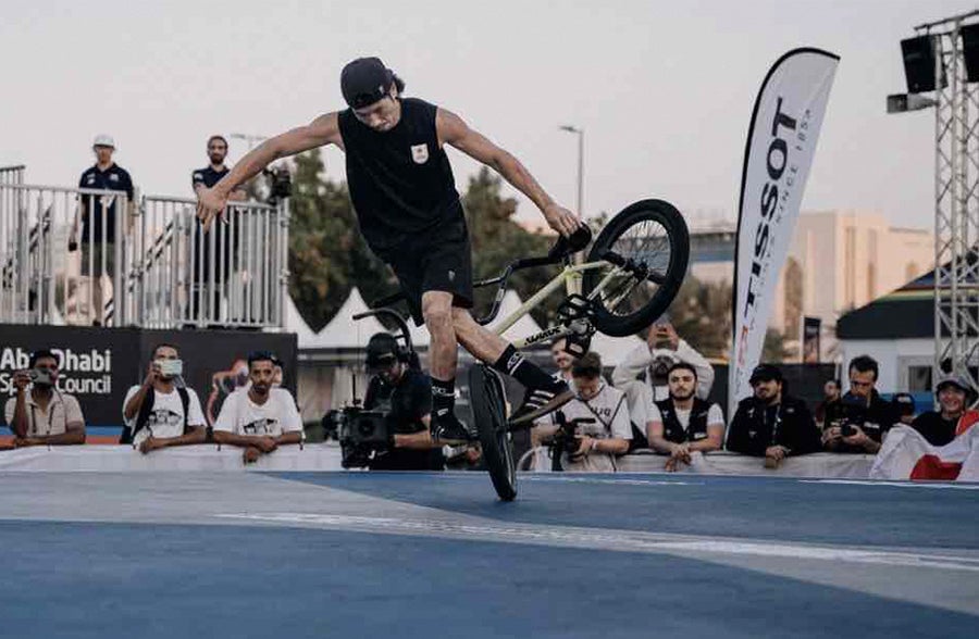 松戸市在住のBMXフラットランド世界王者・佐々木元選手の X Games 松戸市在住のBMXフラットランド世界王者・佐々木元選手の X Games