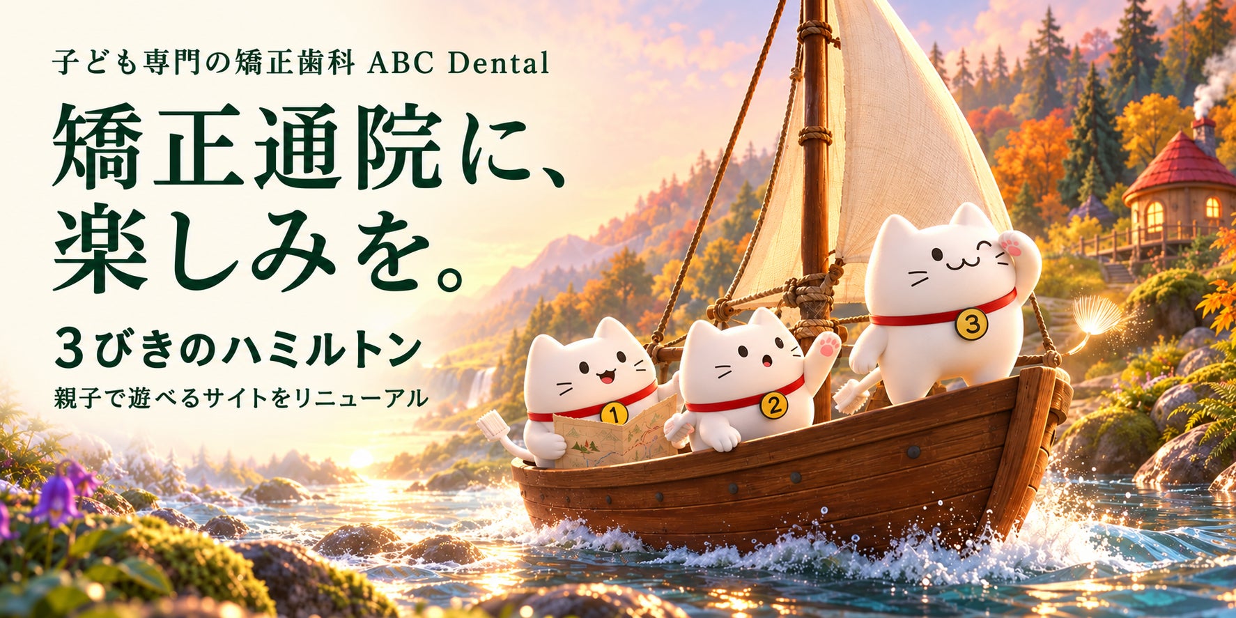 子ども歯科ABC Dental、人気キャラ「ハミルトン」サイトをリニューアル! 子ども歯科ABC Dental、人気キャラ「ハミルトン」サイトをリニューアル!