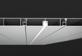 意匠を損なわないフラット納まり