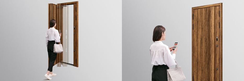 TOSTEMブランドのフラグシップモデル「玄関ドアXE」より