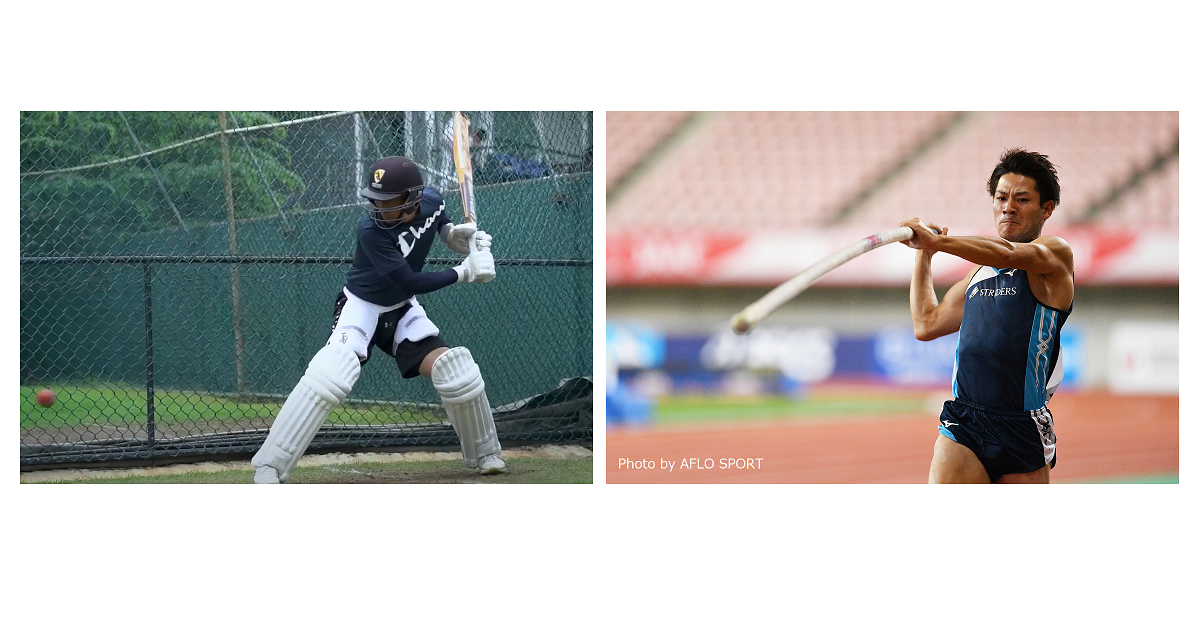 （左：木村 昇吾選手、右：来間 弘樹選手）