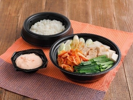 ▲食べ方の多様化に対応した 鍋のテイクアウトスタイル