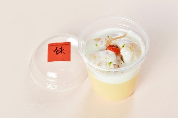 爽やかライチプリン(500円)