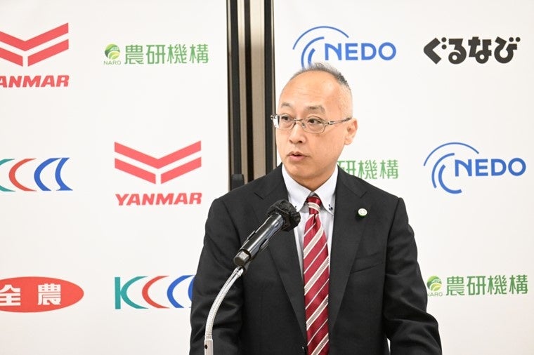 来賓挨拶：農林水産省　東野昭浩氏