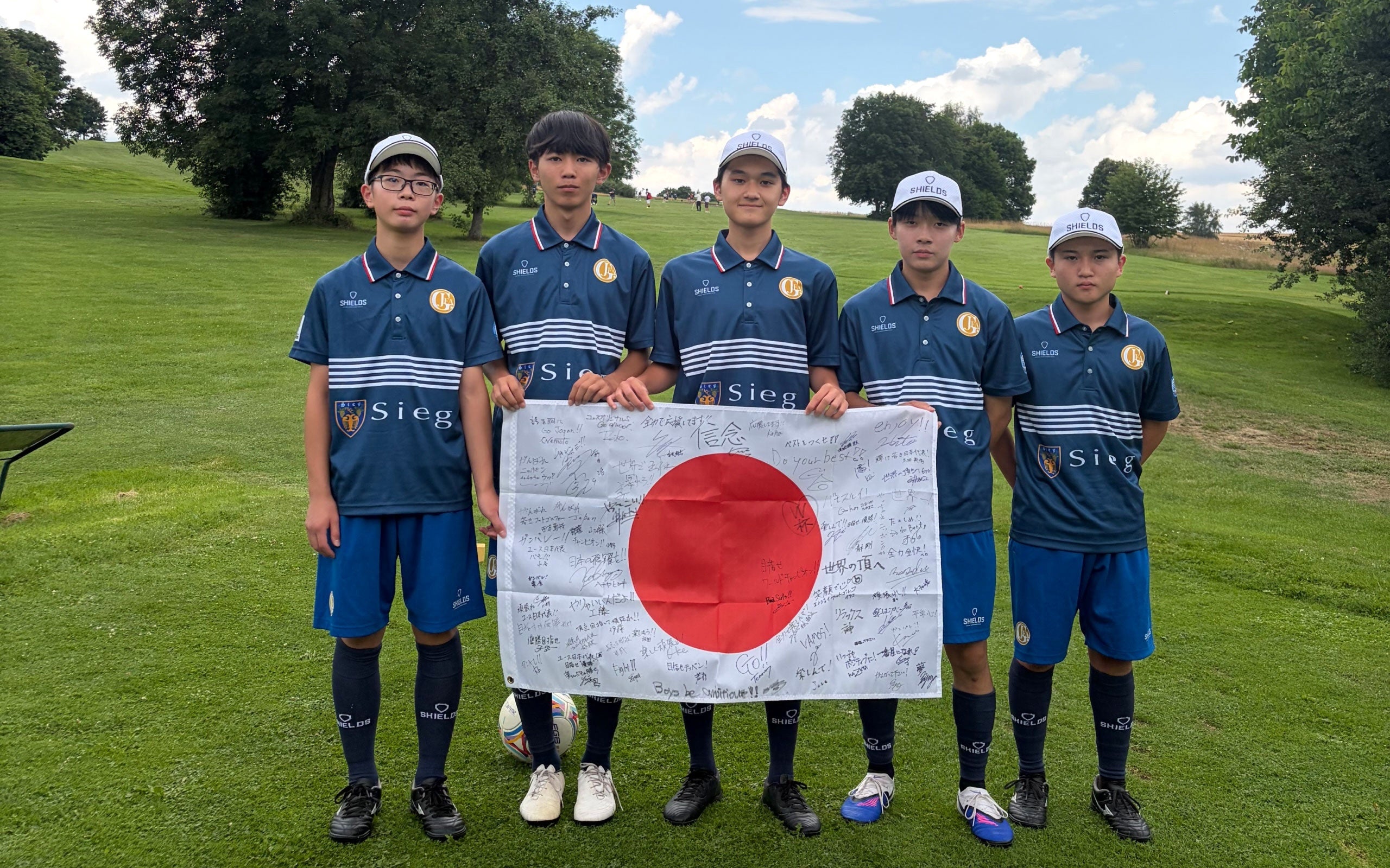 フットゴルフ初のユースW杯開幕！日本代表がドイツで世界に挑む！大塚選手が日本勢トップの3位タイ発進！