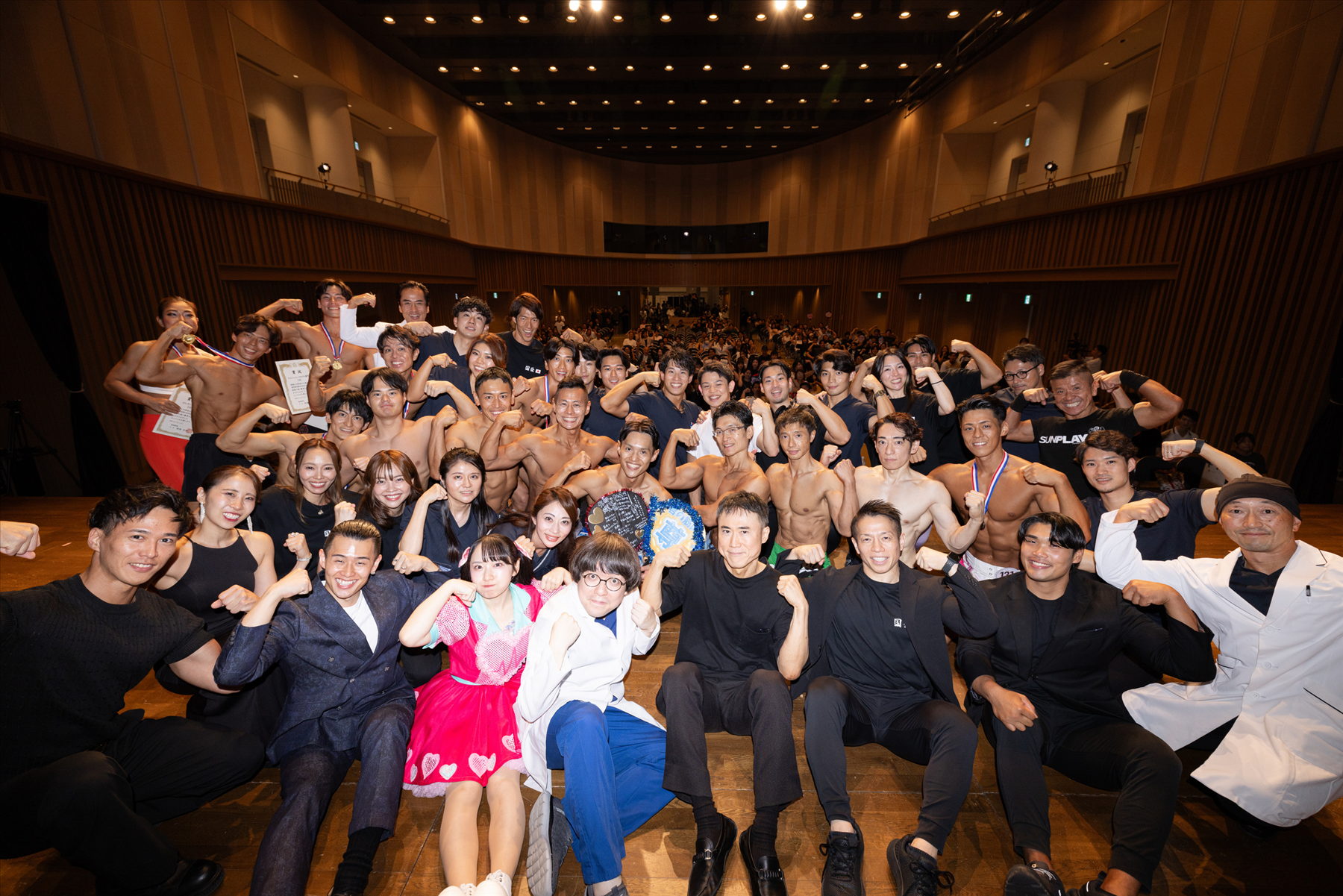 「筋肉医局祭2026」閉幕――医師・歯科医師・医学生・歯学生105名が出場、観覧600席完売で規模は前回の約3倍に