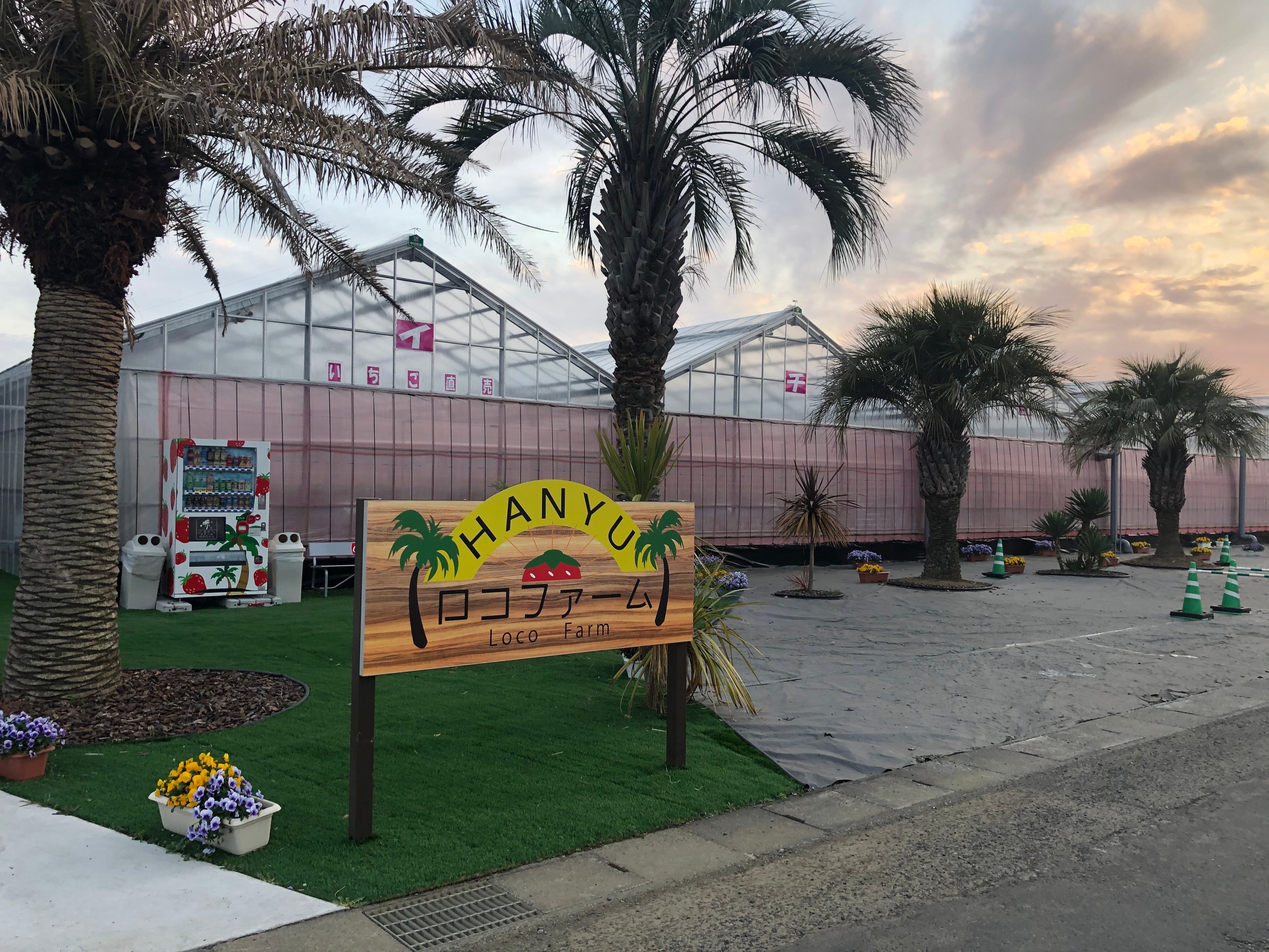 埼玉県羽生市の農業団地「チャレンジファーム」