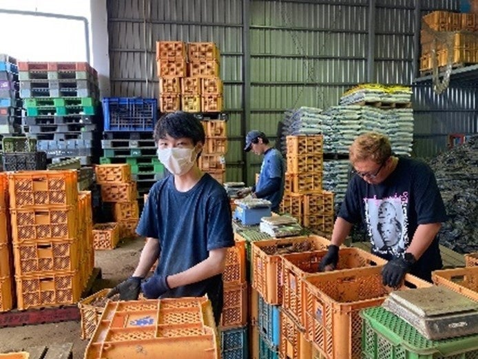 農業体験プログラムの様子