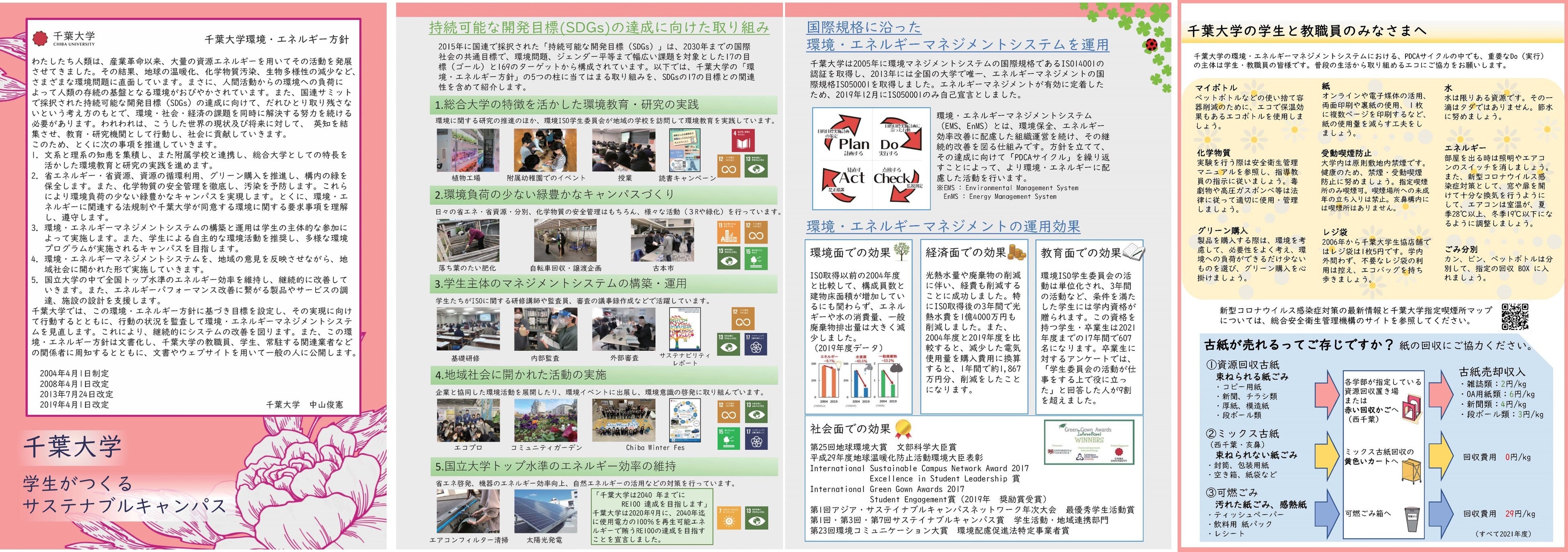 研修パンフレットの一部