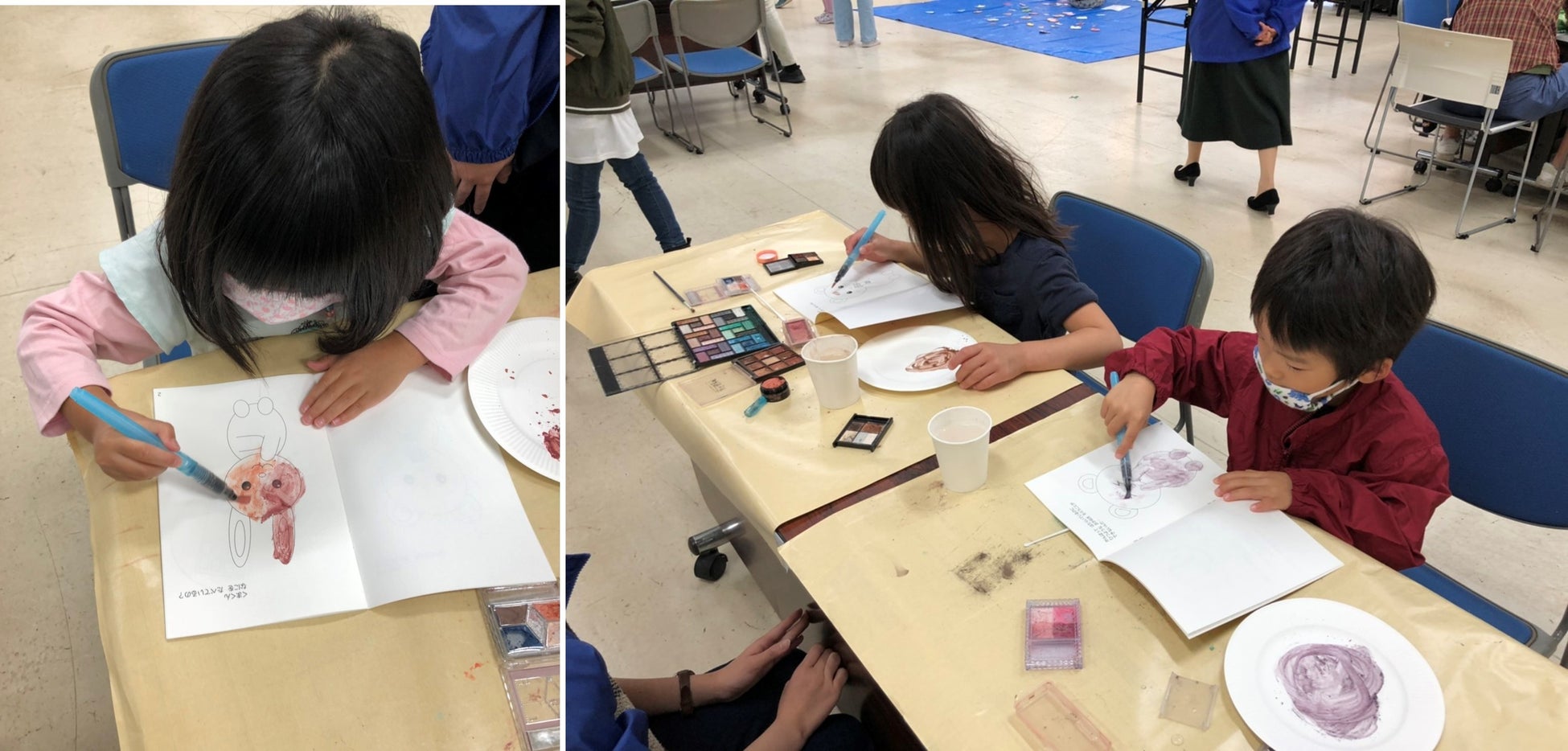 コスメでぬりえ