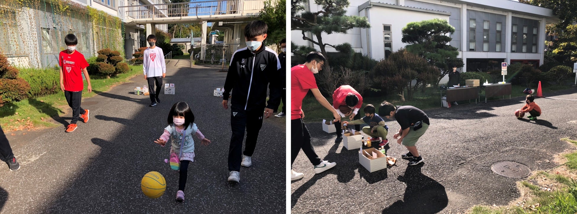 ドリブル分別ゲーム