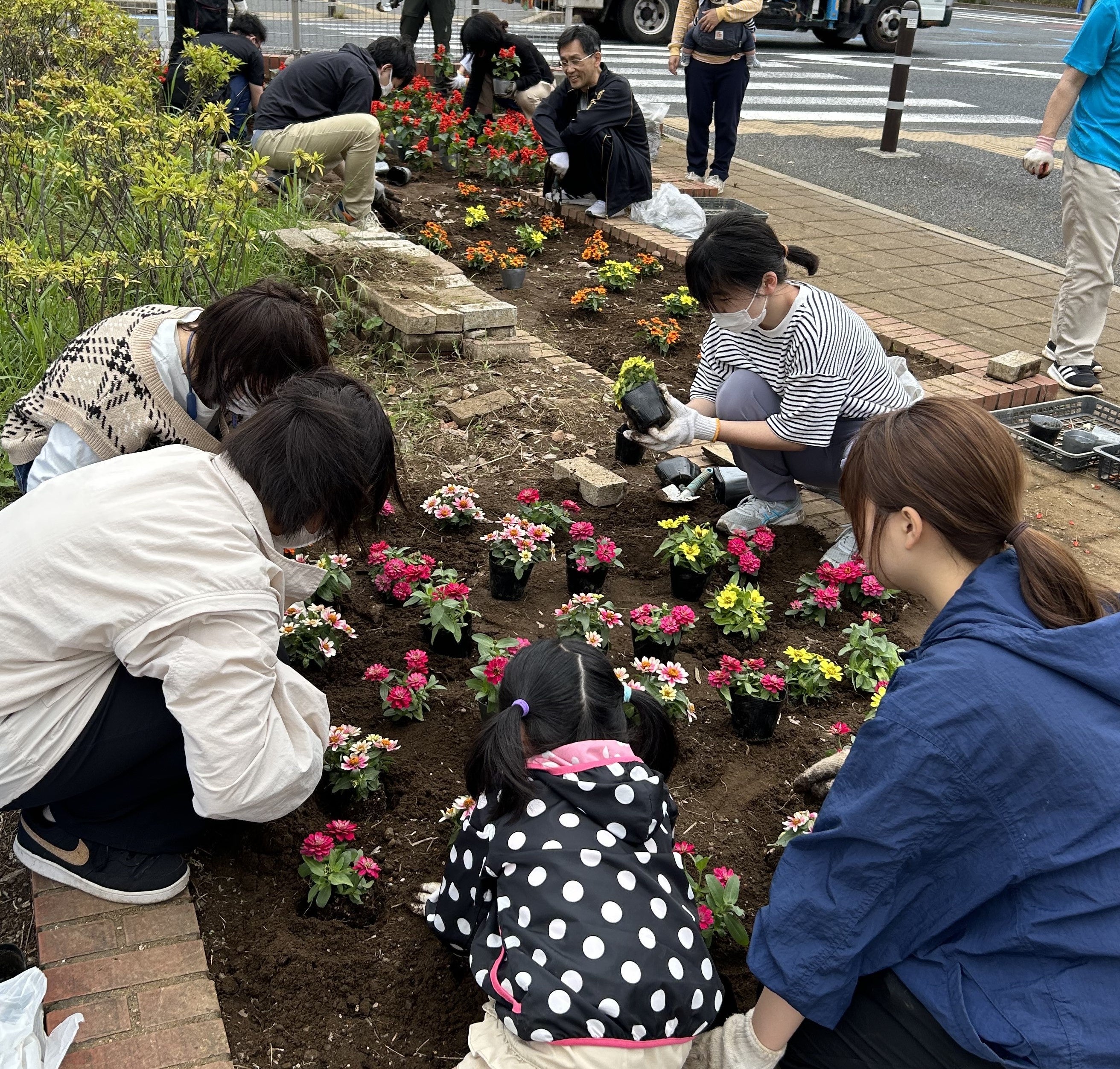 春のイベントの様子