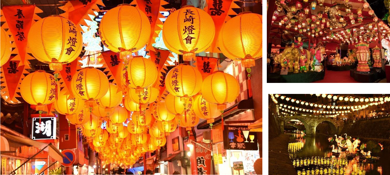 長崎ランタンフェスティバルの様子