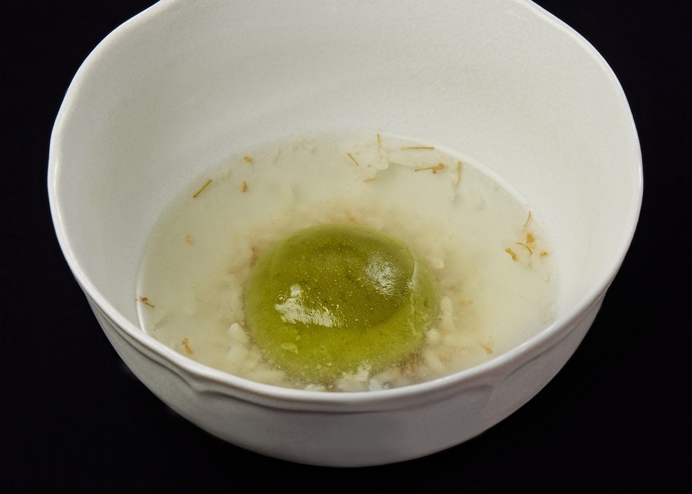 “そのぎ抹茶の白玉団子”甘酒シロップ※イメージ