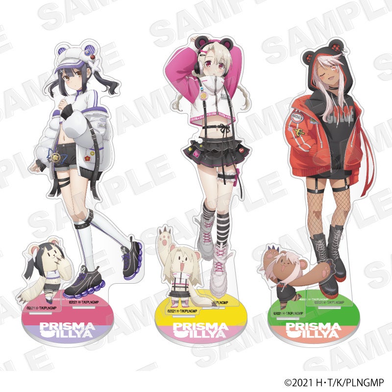 プリズマ☆イリヤ』描き下ろし『イリックマ・コレクション』のイラスト