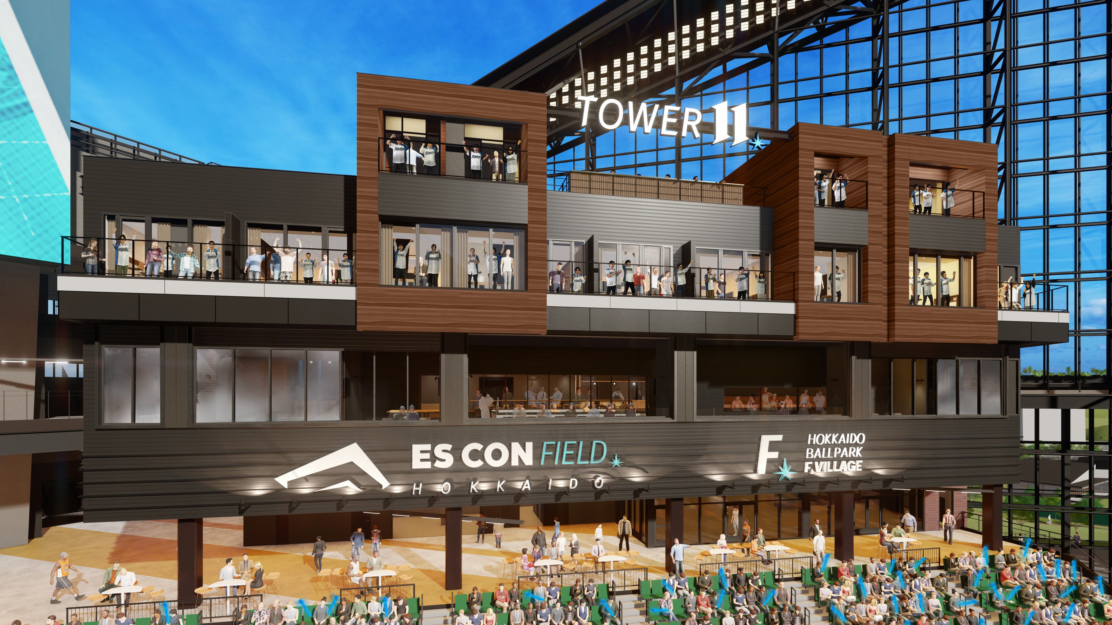 TOWER 11 外観　©H.N.F.