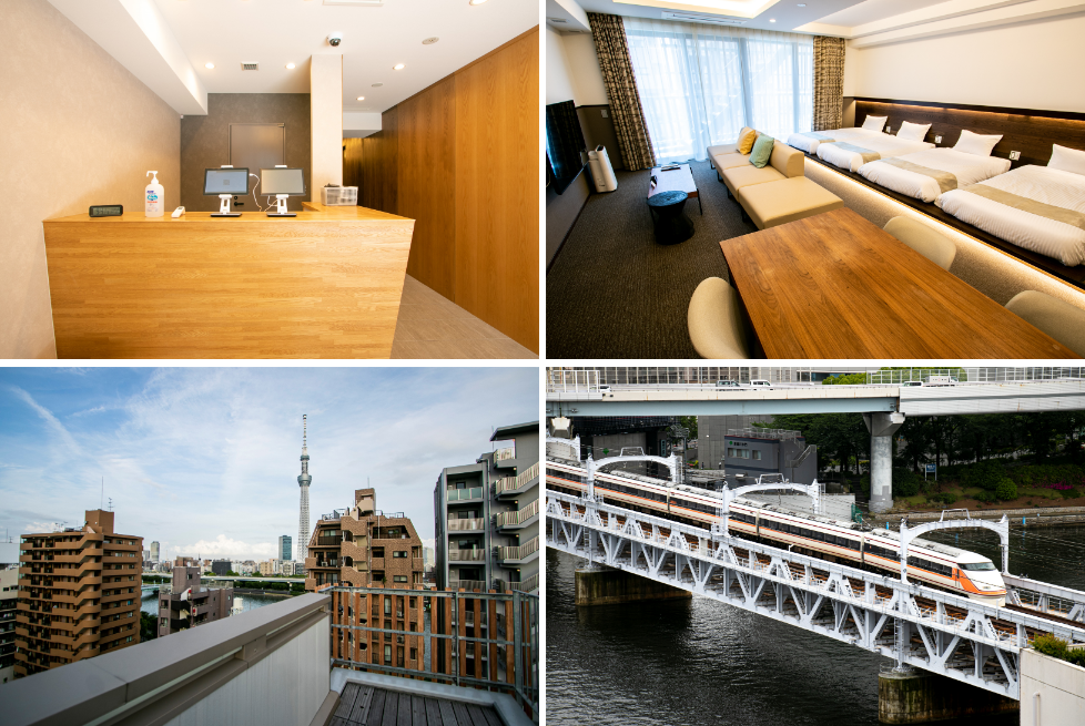 Minn浅草　内観・周辺ビュー