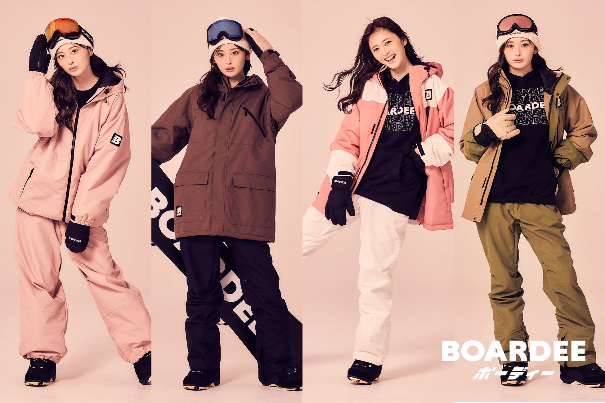 新・冬の女王】ゆうちゃみ、今年もスノボブランドBOARDEE（ボーディー