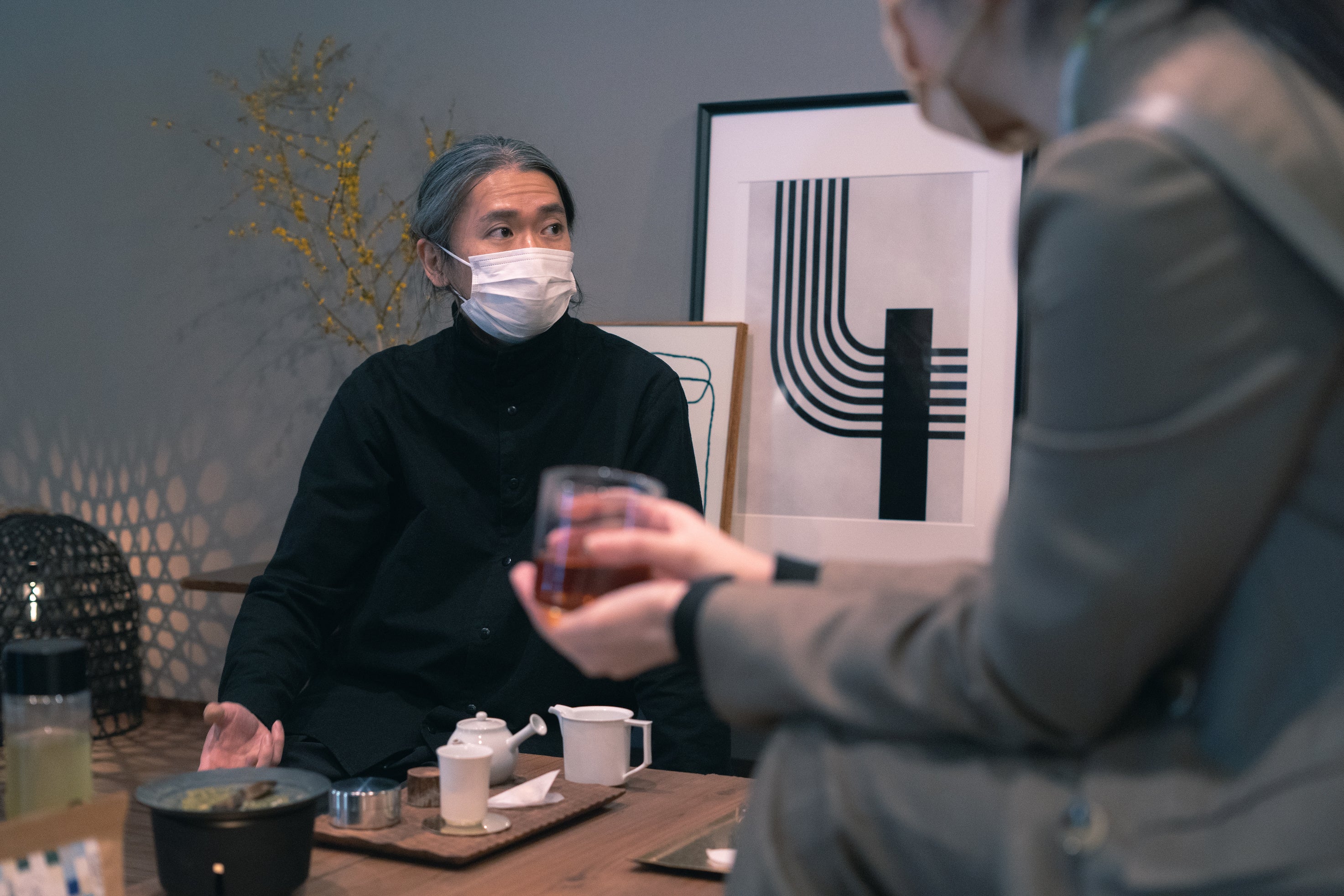 EN TEA主宰　丸若氏によるお茶のおもてなし