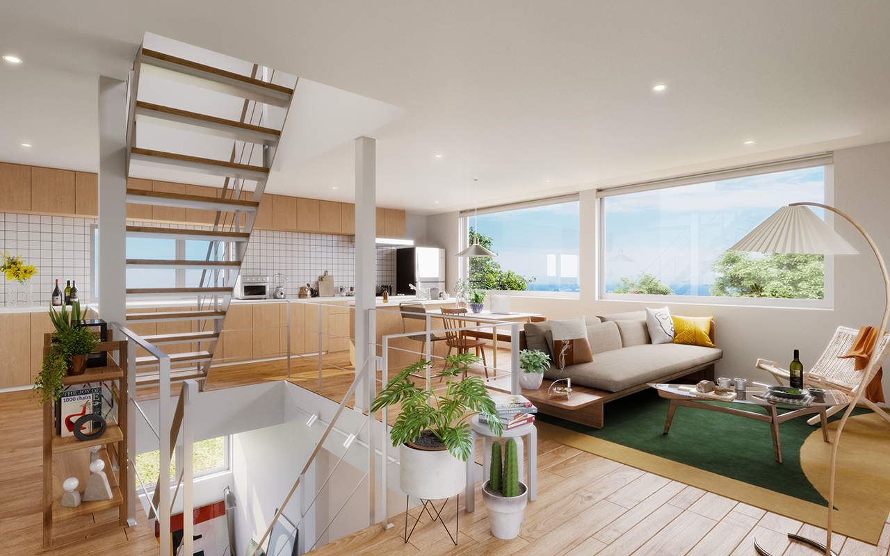 リビングダイニング