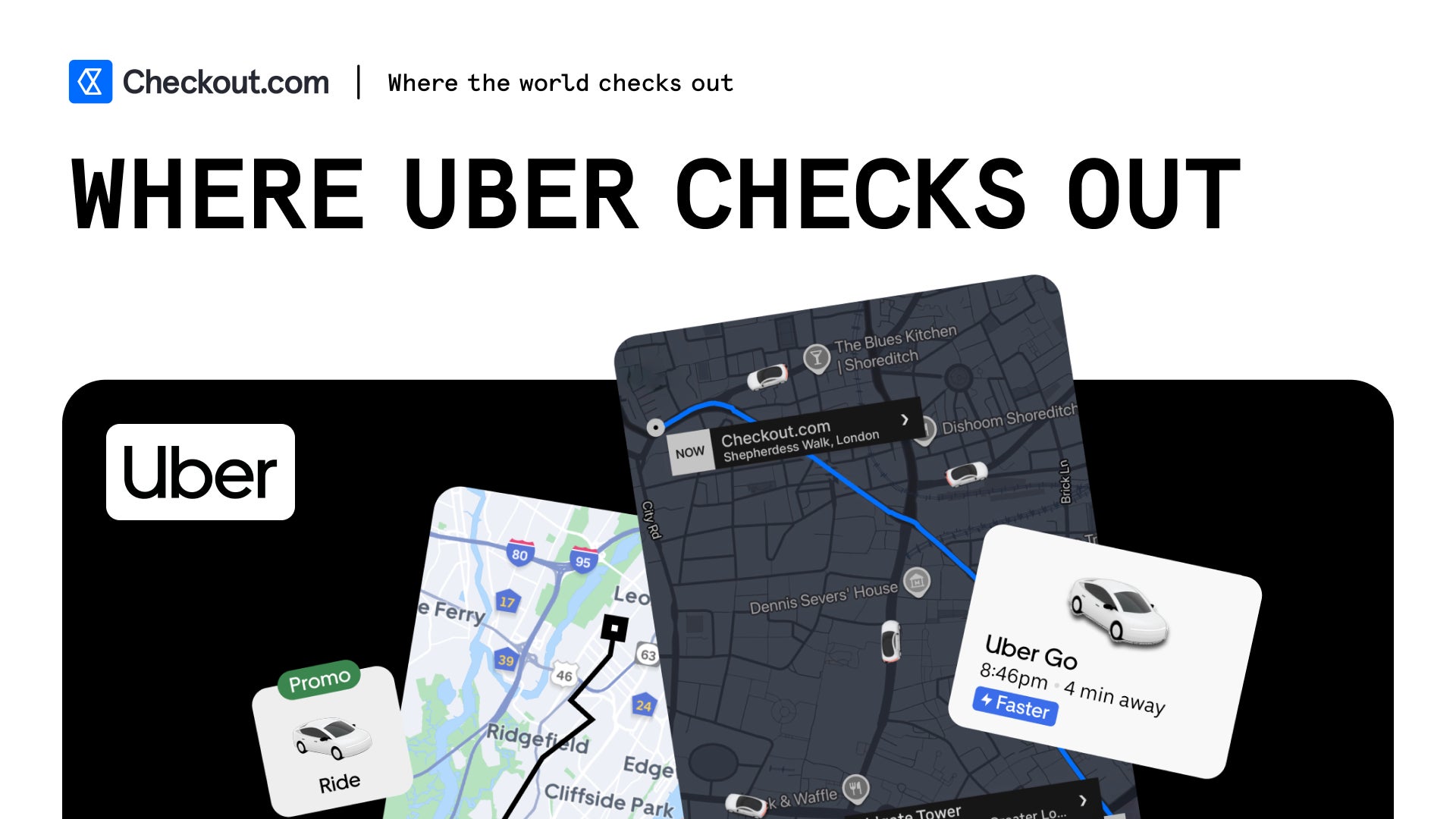 Uber、世界各国の決済パートナーとしてCheckout.comを採用
