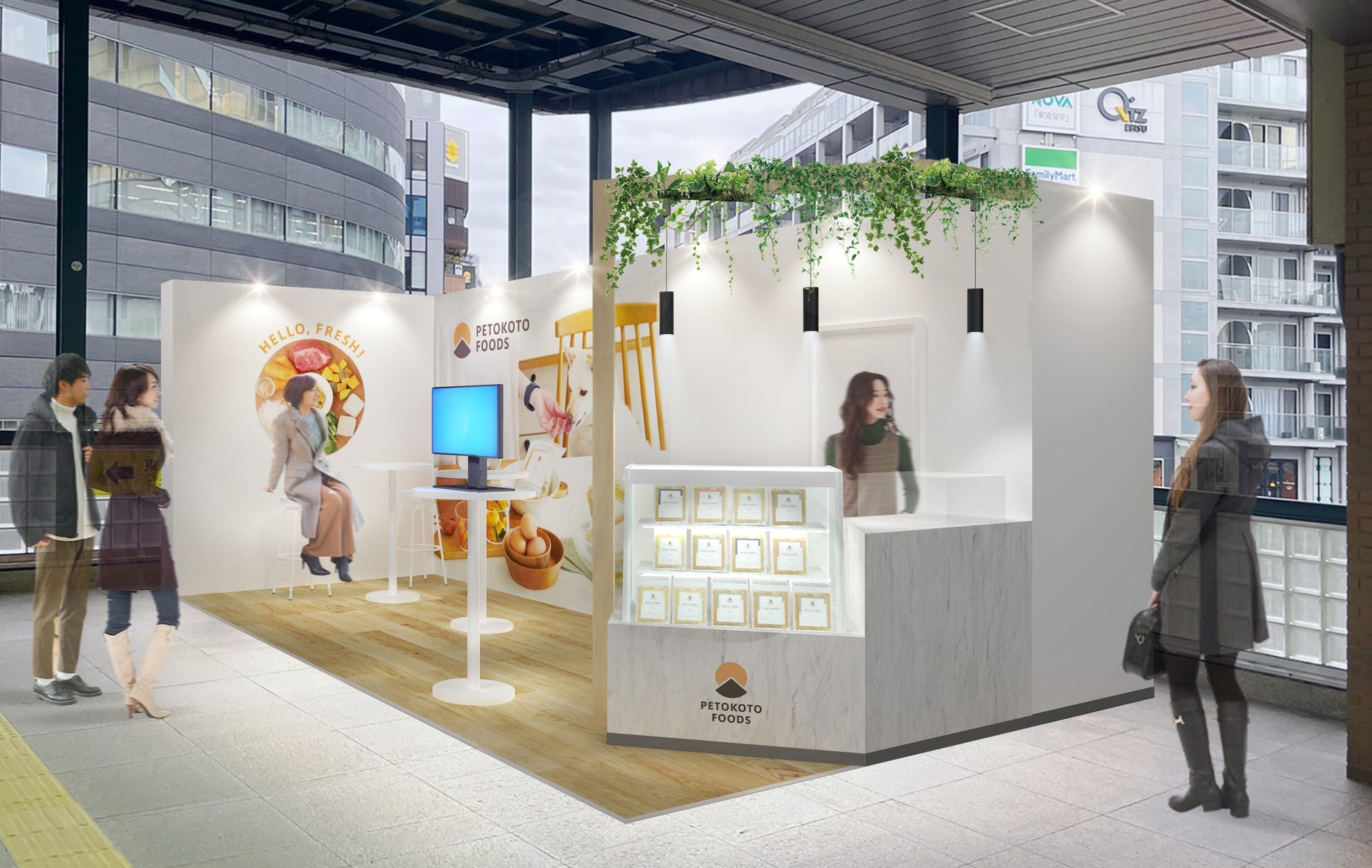 恵比寿駅POP UPのイメージ