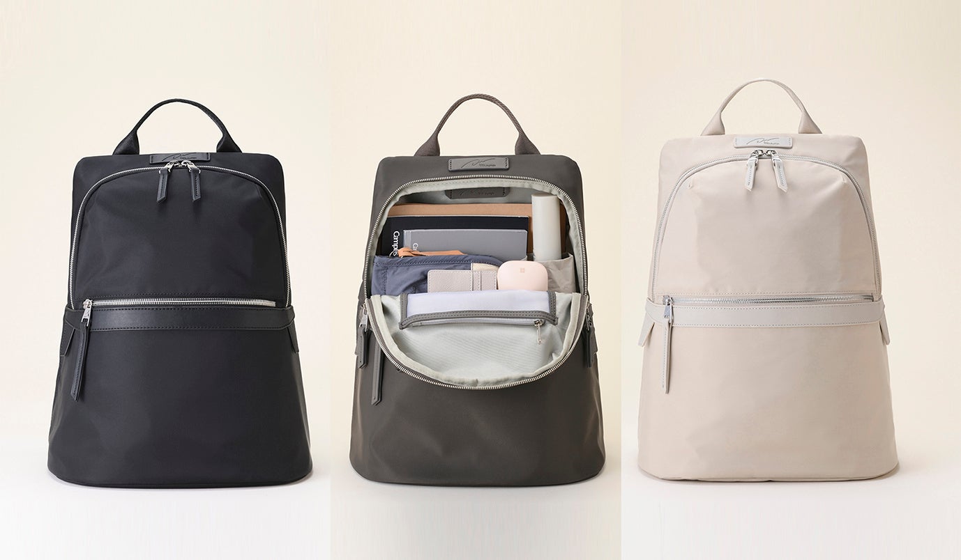 A4 JUST（ブラック、ウォームグレー）／A4 FILE PLUS（ライトグレージュ）