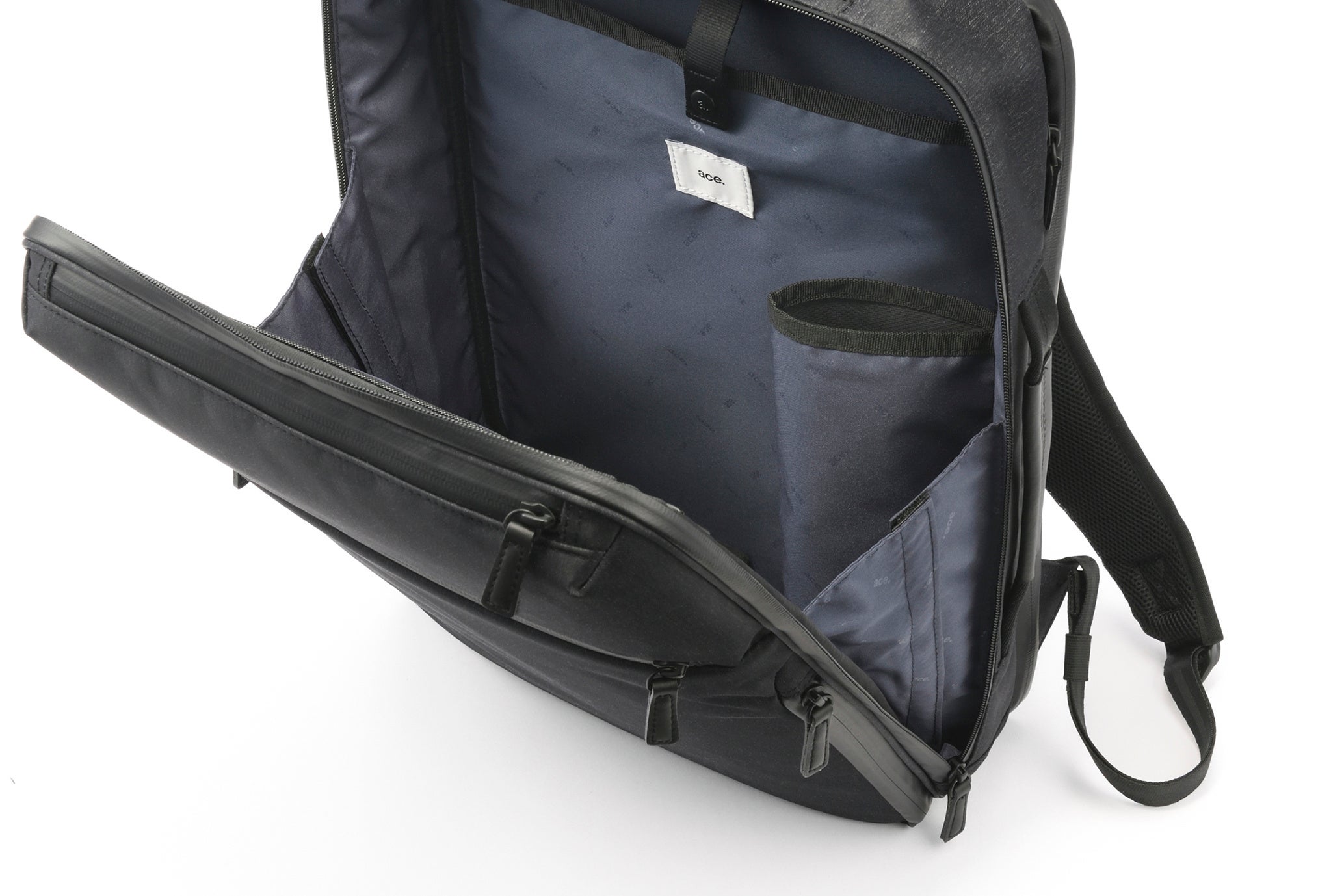 吸水速乾メッシュ使用の2WAY スルーポケット-W