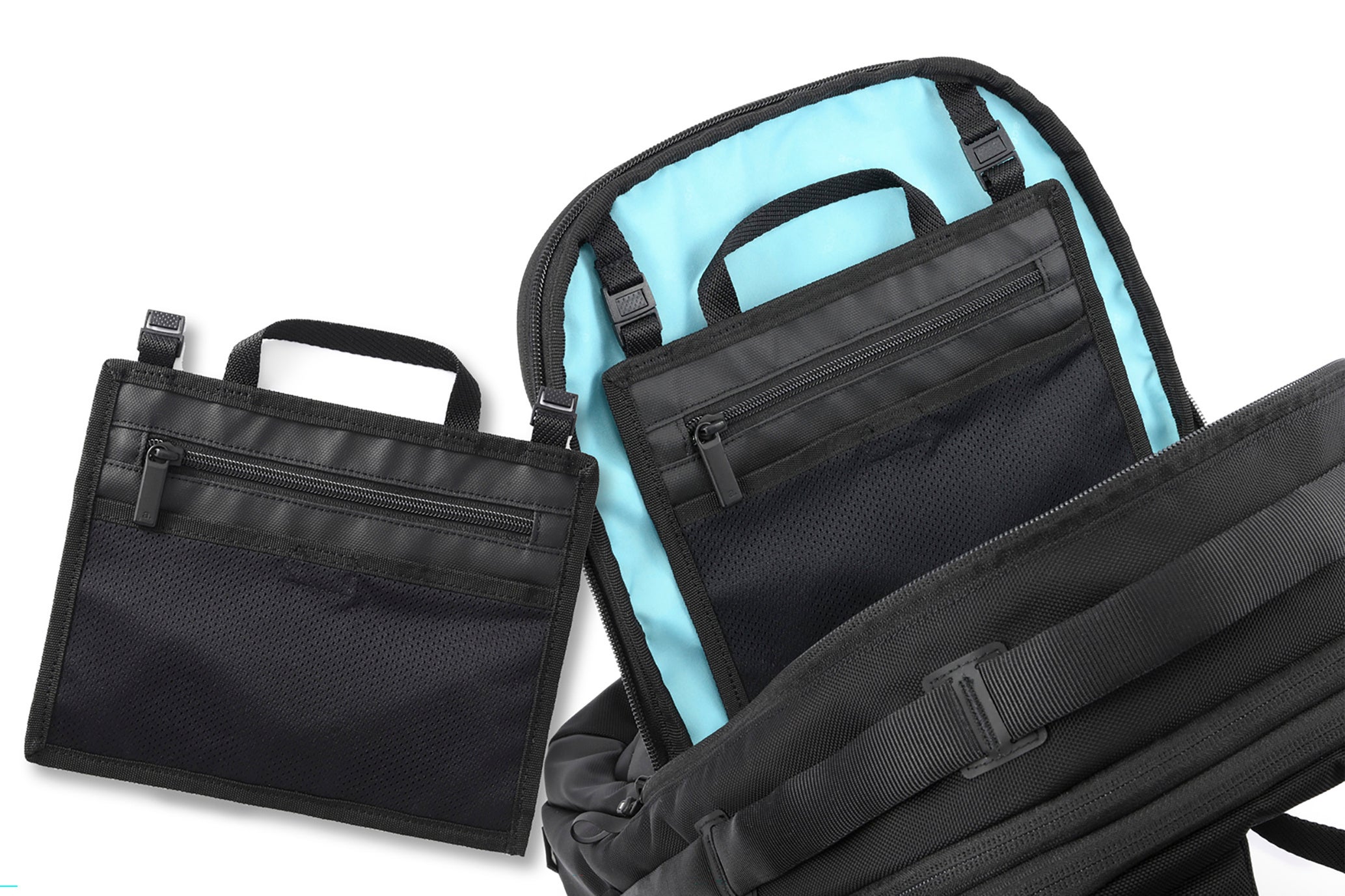 着脱可能なオーガナイザーポケット