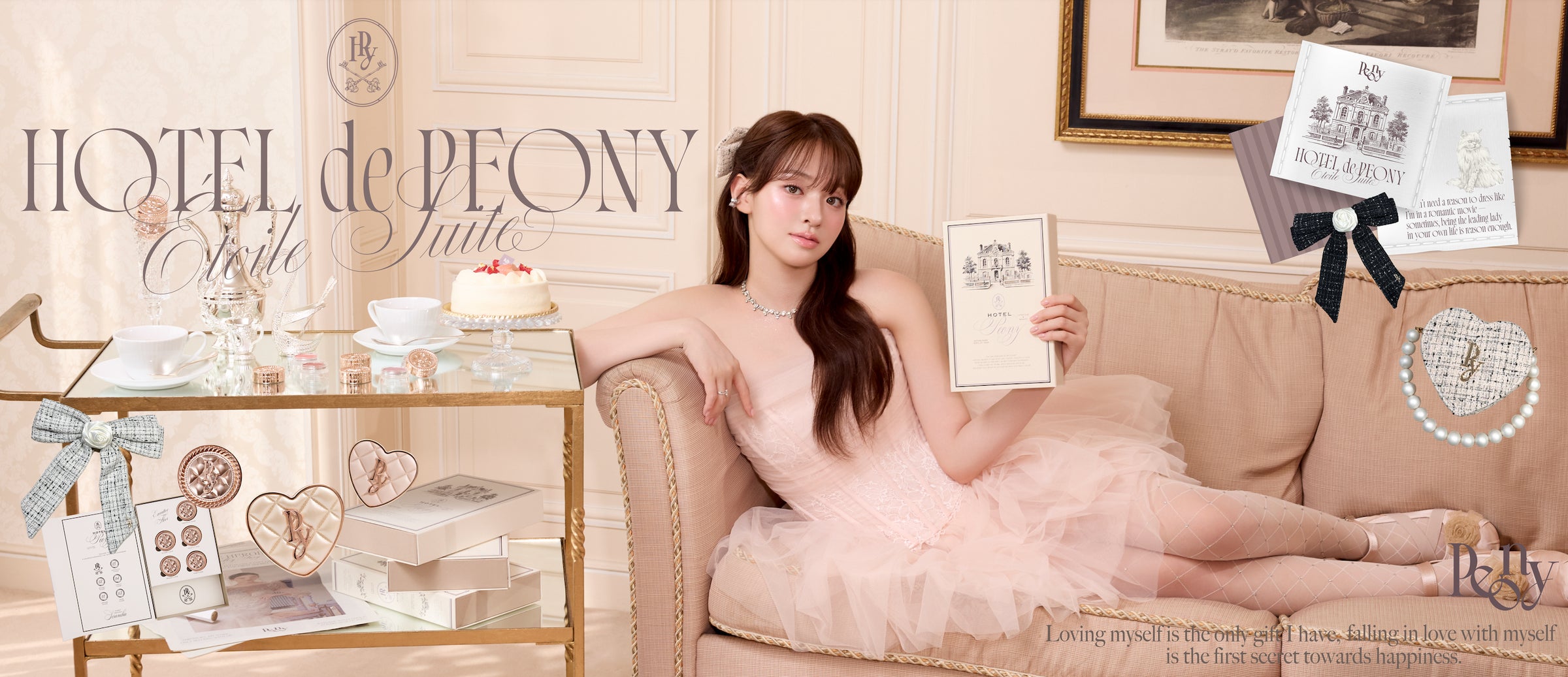 Peony】ハートパケが話題のPeonyが期間限定POPUP STORE『Hotel de Peony】ハートパケが話題のPeonyが期間限定POPUP STORE『Hotel de
